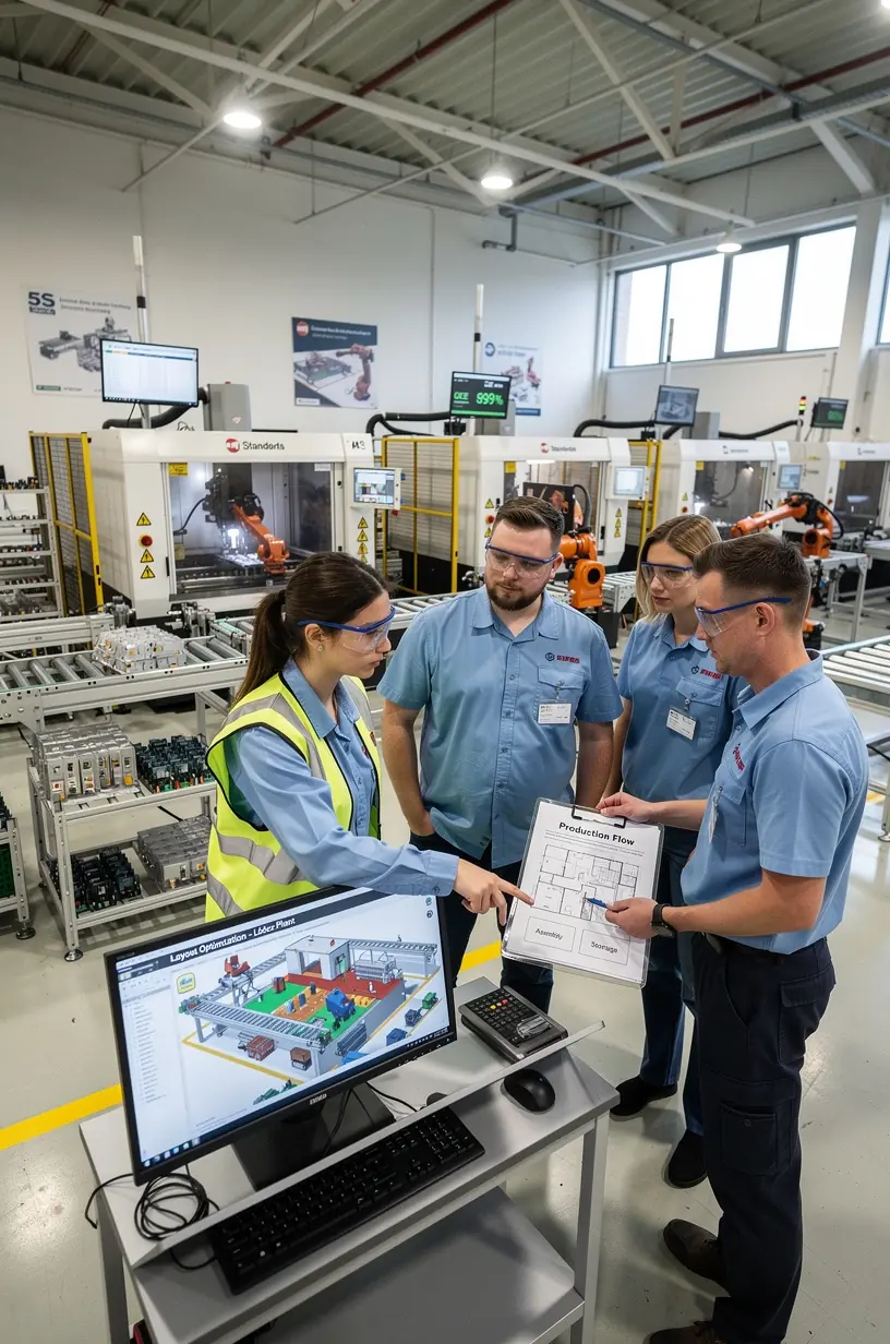 Przykład przechowywania pionowego na małej powierzchni, zwiększający dostępność i porządek